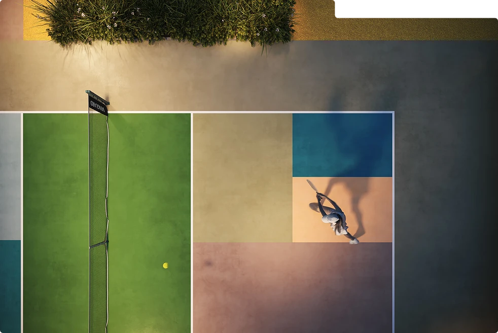 MADÁ - Primeira quadra de pickleball em projeto residencial