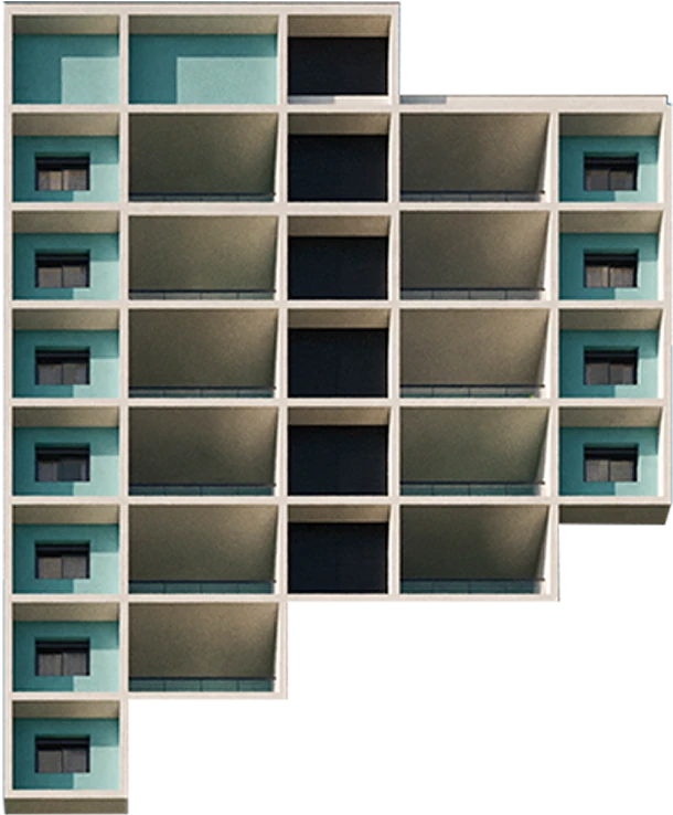 Elemento decorativo MADÁ - Arquitetura urbana