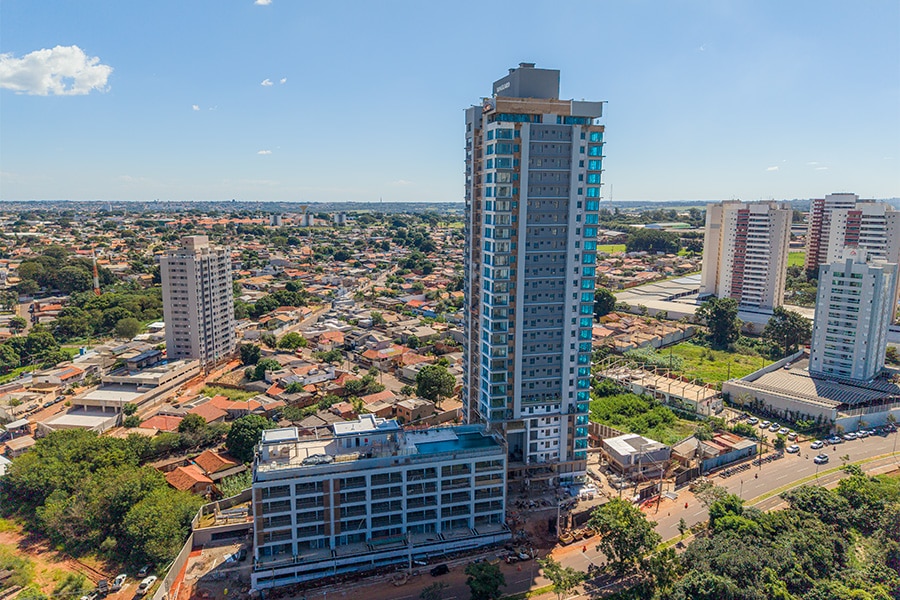 Status de Obra Campo Grande Vanguard ouse