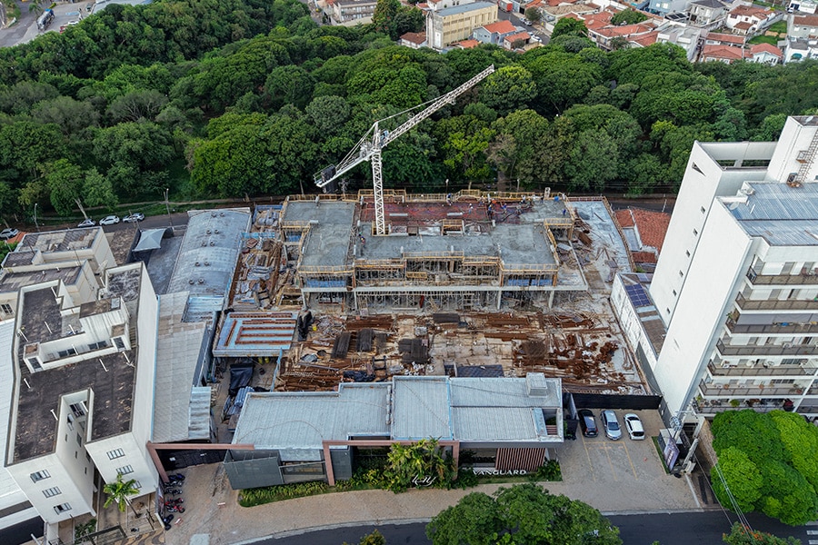 Status de Obra Campinas Vanguard tay-campinas