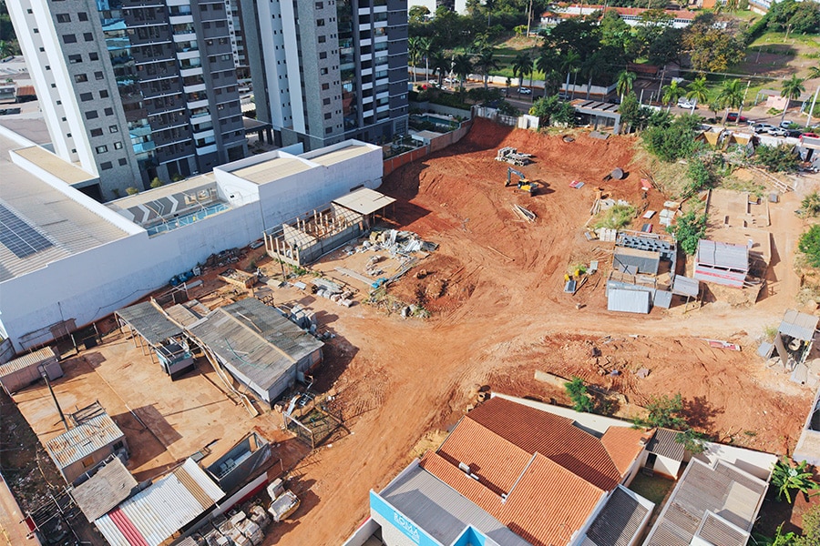 Status de Obra Campo Grande Vanguard sound