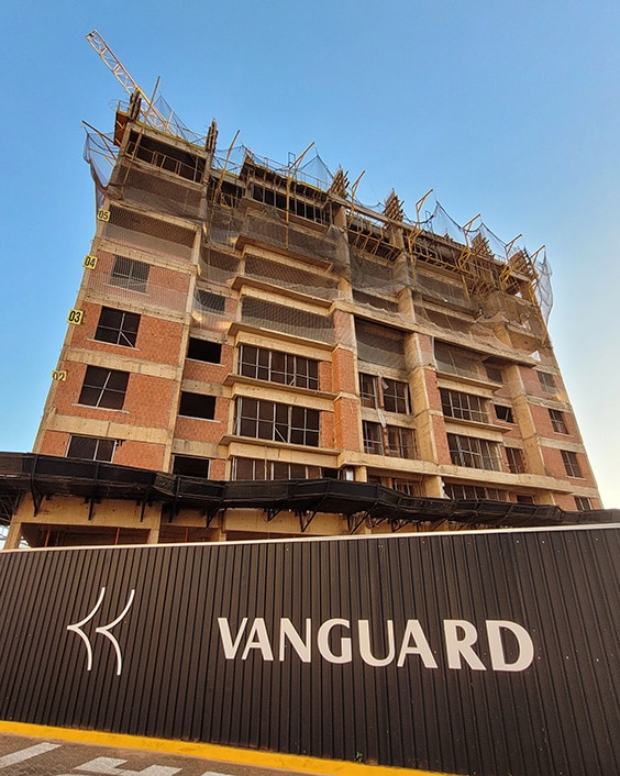 Status de Obra Campo Grande Vanguard mondo