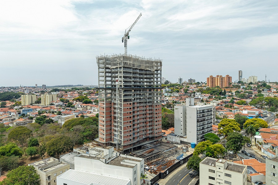 Status de Obra Campinas Vanguard tay-campinas