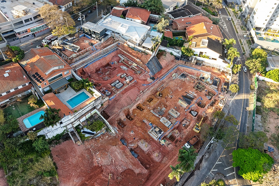 Status de Obra Campinas Vanguard frame