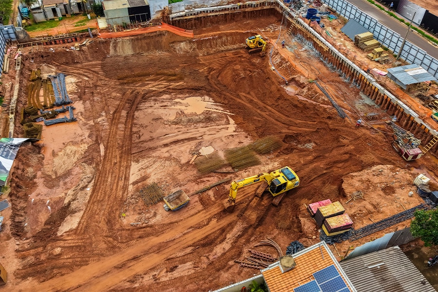 Status de Obra Campo Grande Vanguard terrah