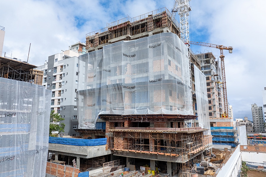 Status de Obra Curitiba Vanguard pulse