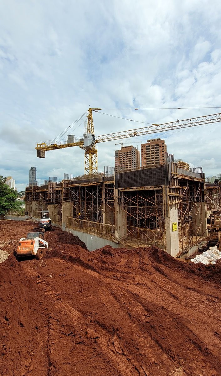 Status de Obra Campo Grande Vanguard mondo