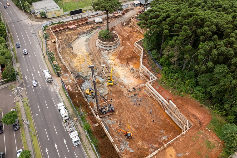 Status de Obra Curitiba Vanguard hytte