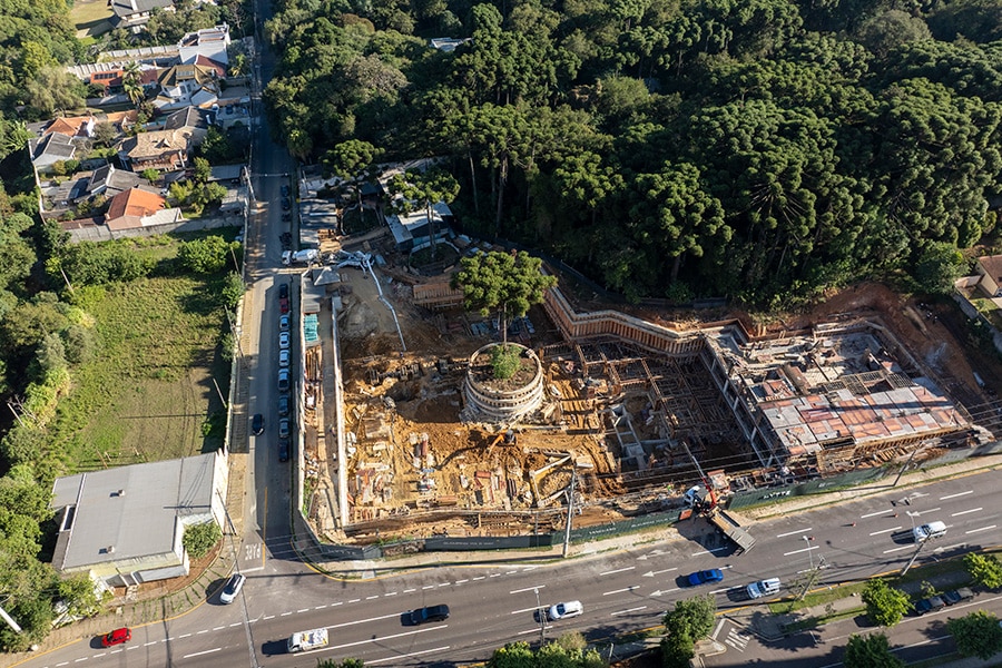 Status de Obra Curitiba Vanguard hytte