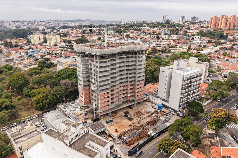 Status de Obra Campinas Vanguard tay-campinas