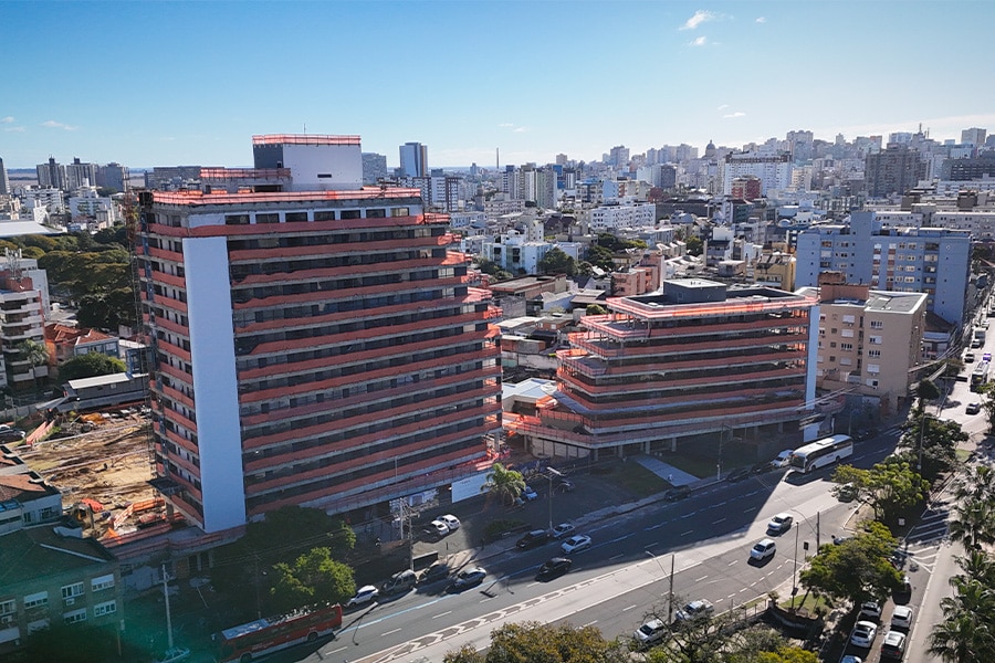 Status de Obra Porto Alegre Vanguard trend-downtown