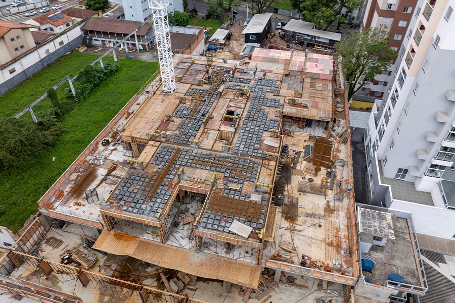 Status de Obra Curitiba Vanguard pulse