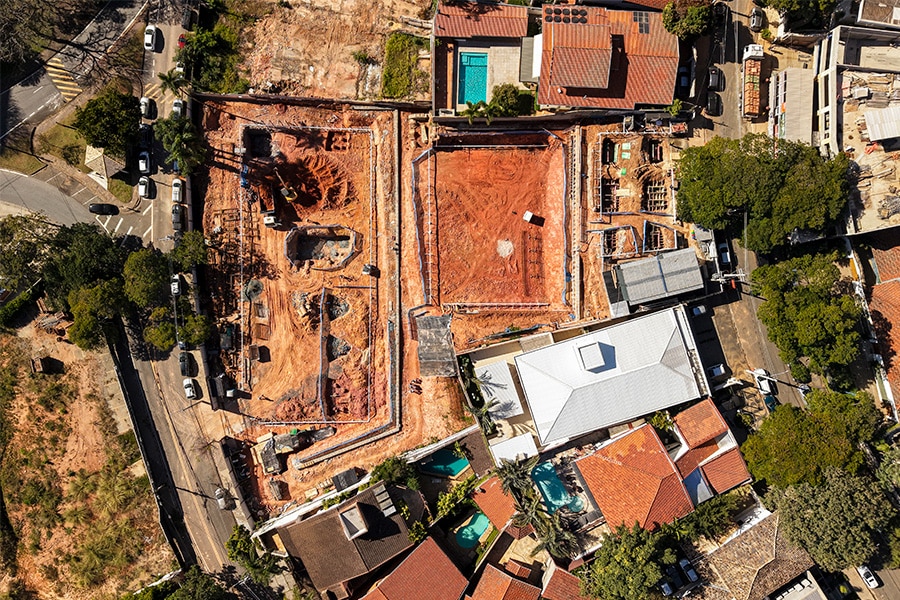 Status de Obra Campinas Vanguard frame