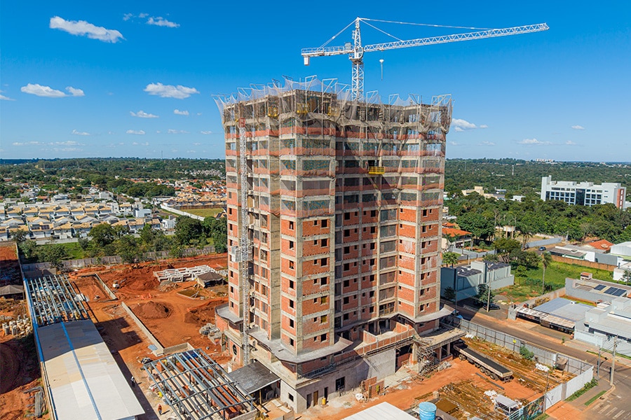 Status de Obra Campo Grande Vanguard flow