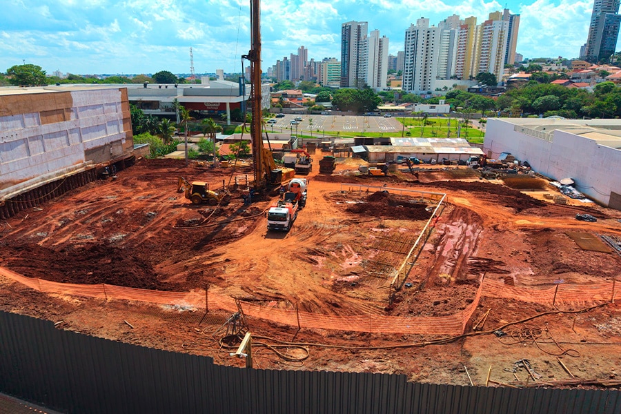 Status de Obra Campo Grande Vanguard sound