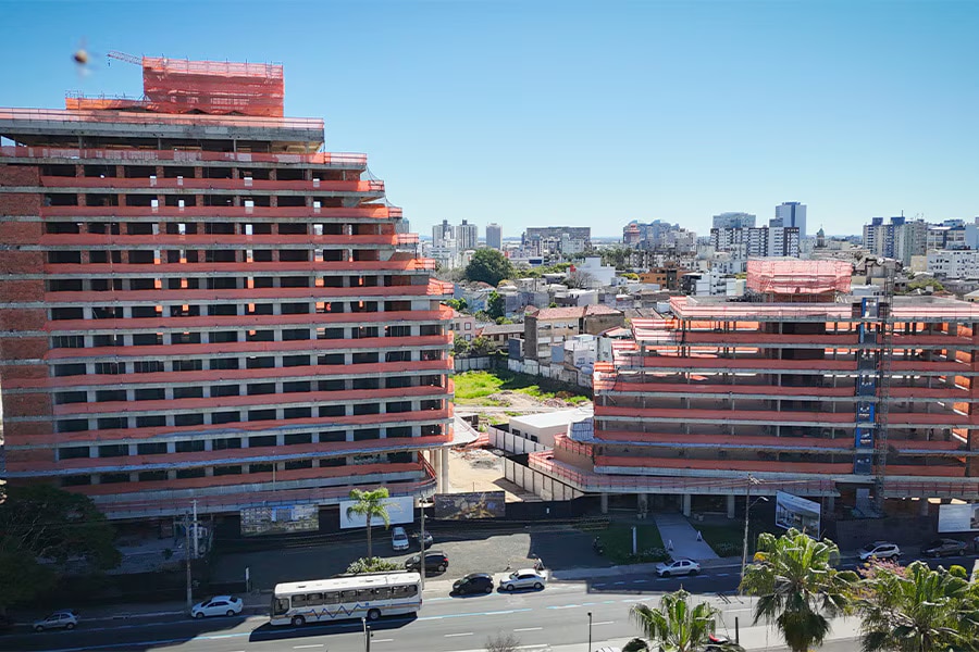 Status de Obra Porto Alegre Vanguard trend-downtown