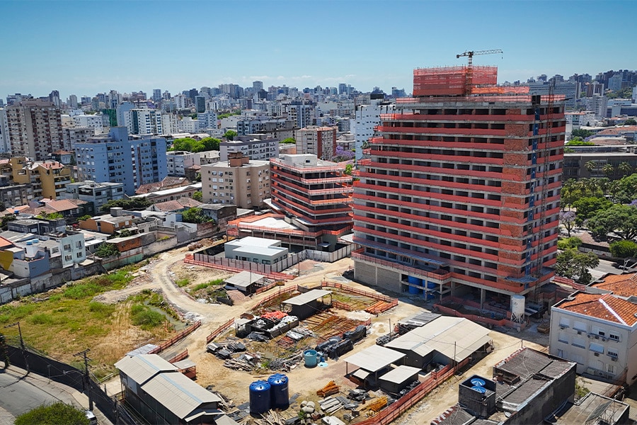 Status de Obra Porto Alegre Vanguard trend-downtown