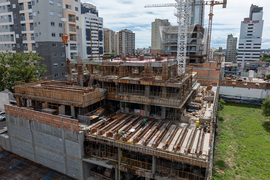 Status de Obra Curitiba Vanguard pulse