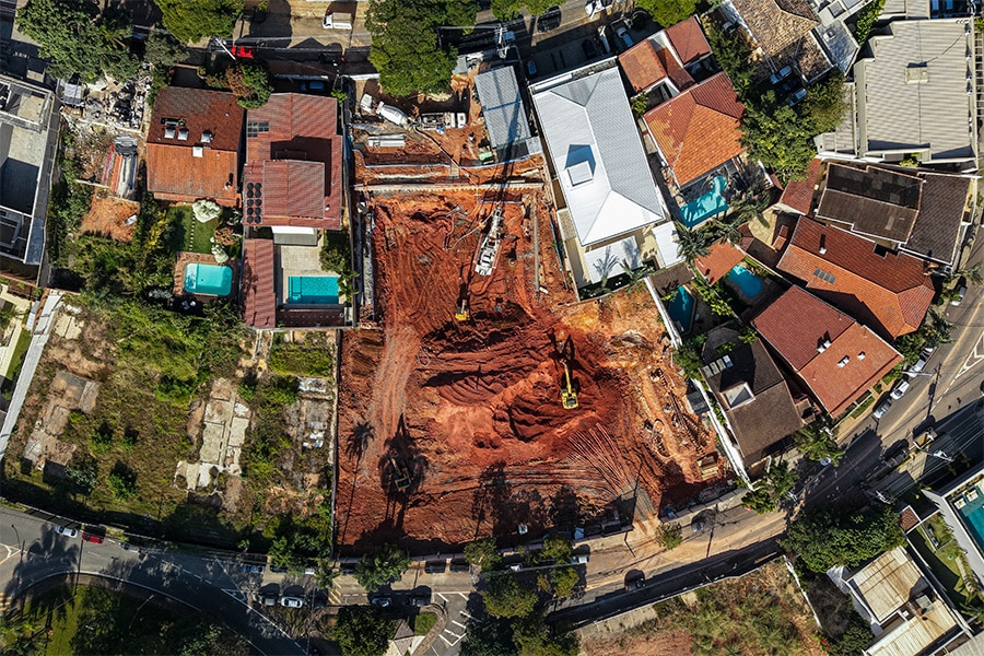 Status de Obra Campinas Vanguard frame