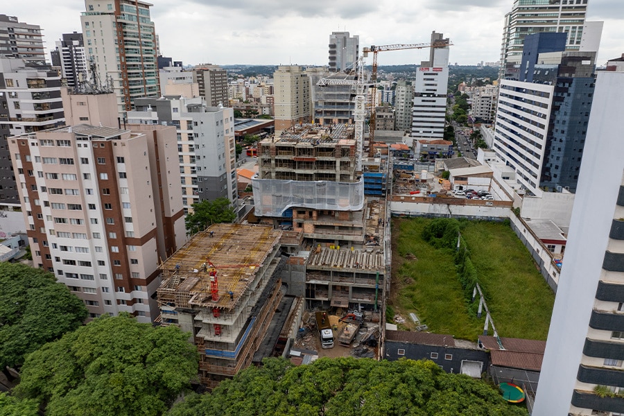 Status de Obra Curitiba Vanguard pulse