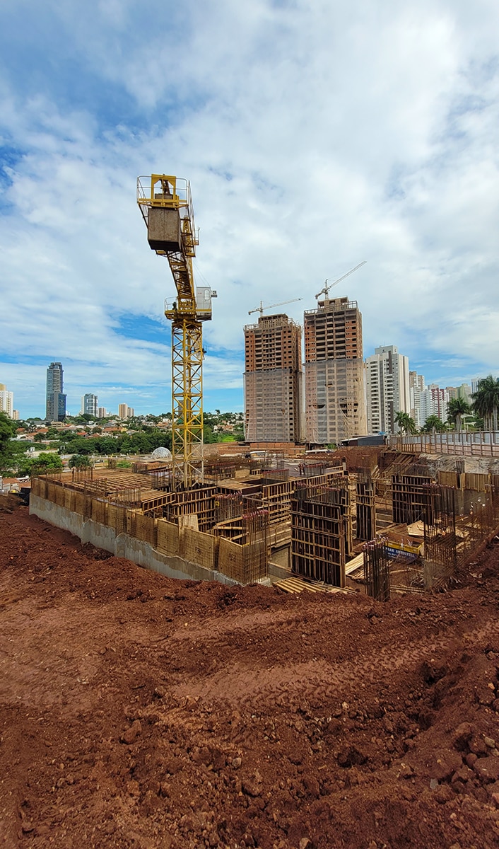 Status de Obra Campo Grande Vanguard mondo