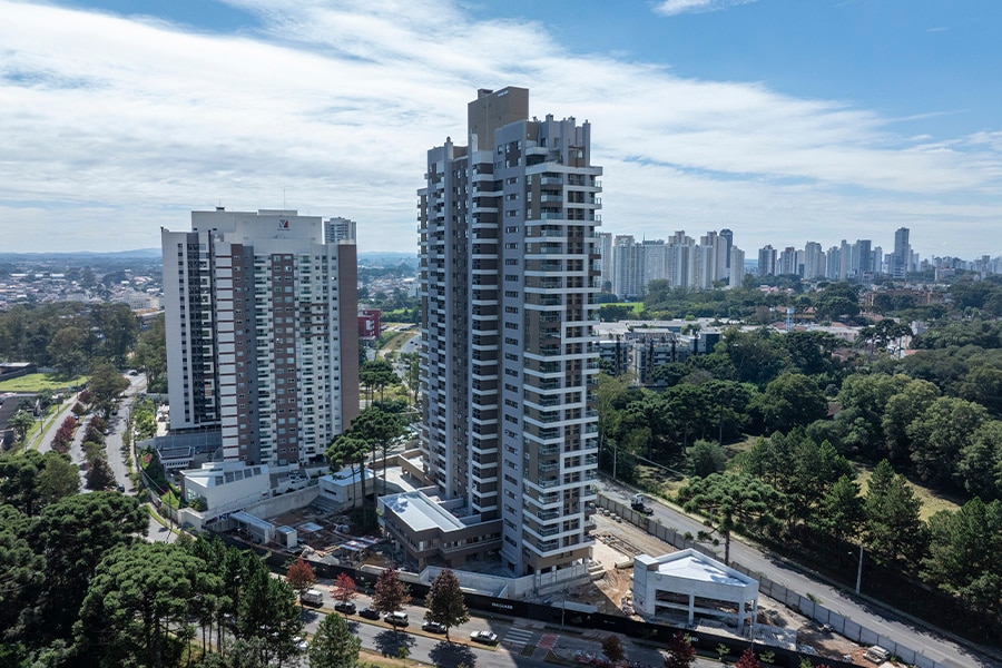 Status de Obra Curitiba Vanguard newin