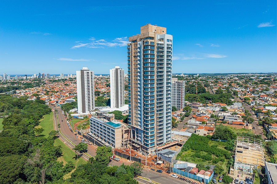 Status de Obra Campo Grande Vanguard ouse