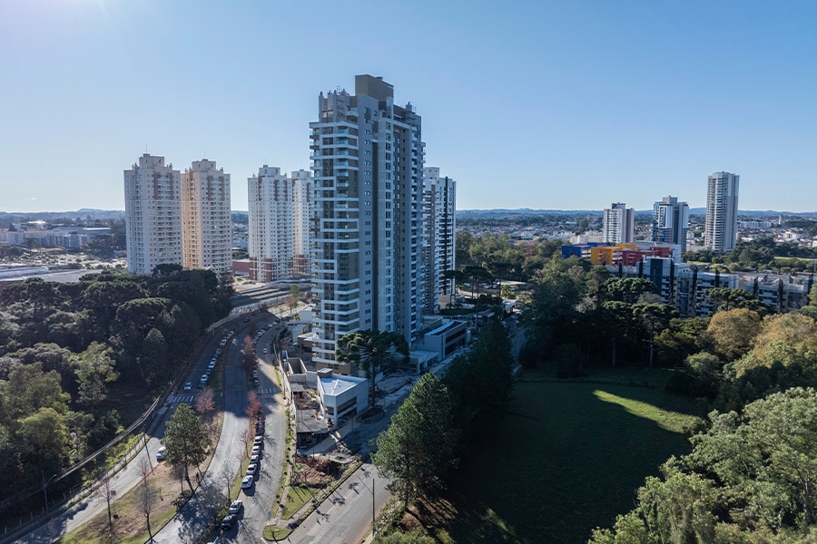 Status de Obra Curitiba Vanguard newin