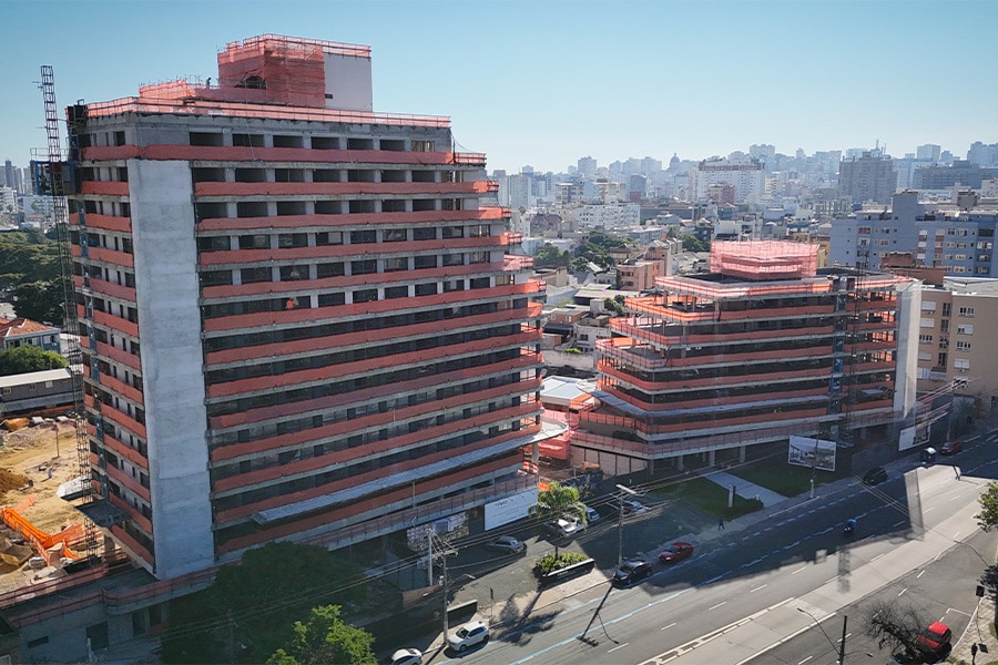 Status de Obra Porto Alegre Vanguard trend-downtown