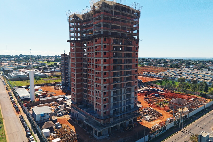 Status de Obra Campo Grande Vanguard flow