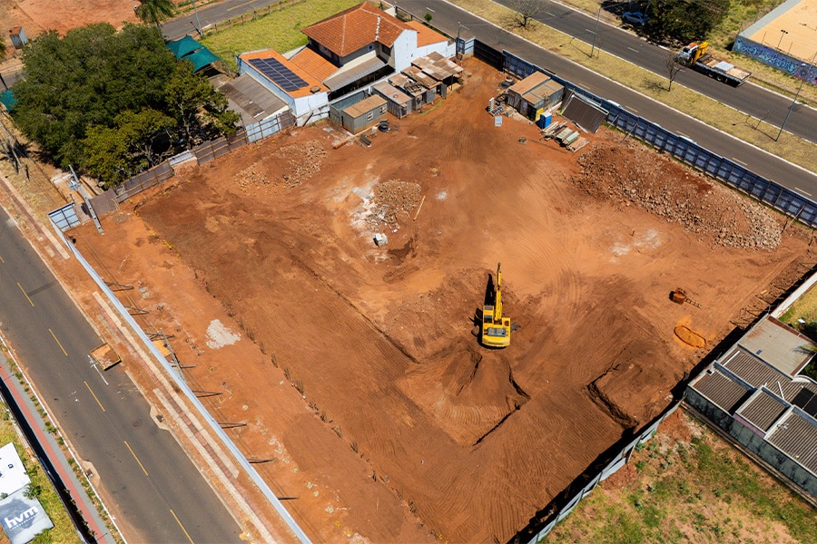Status de Obra Campo Grande Vanguard terrah