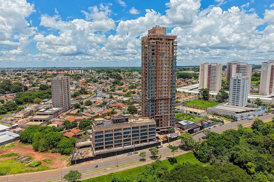 Status de Obra Campo Grande Vanguard ouse