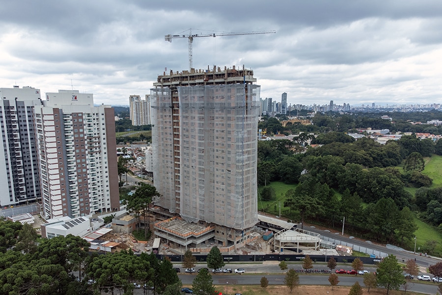 Status de Obra Curitiba Vanguard newin