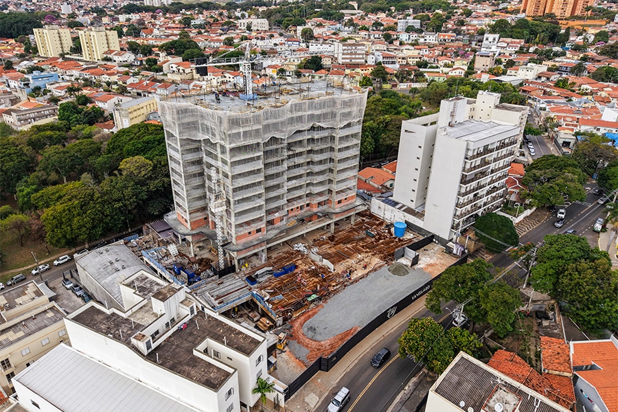 Status de Obra Campinas Vanguard tay-campinas